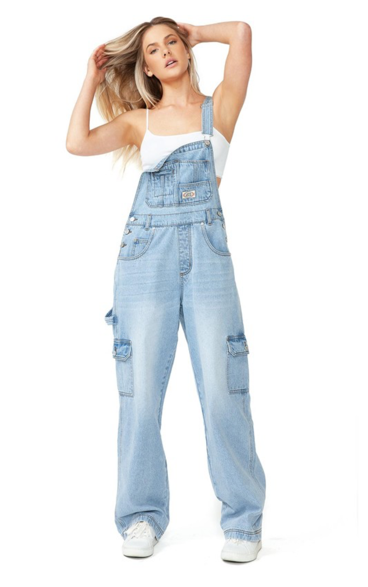 Light Retro overalls