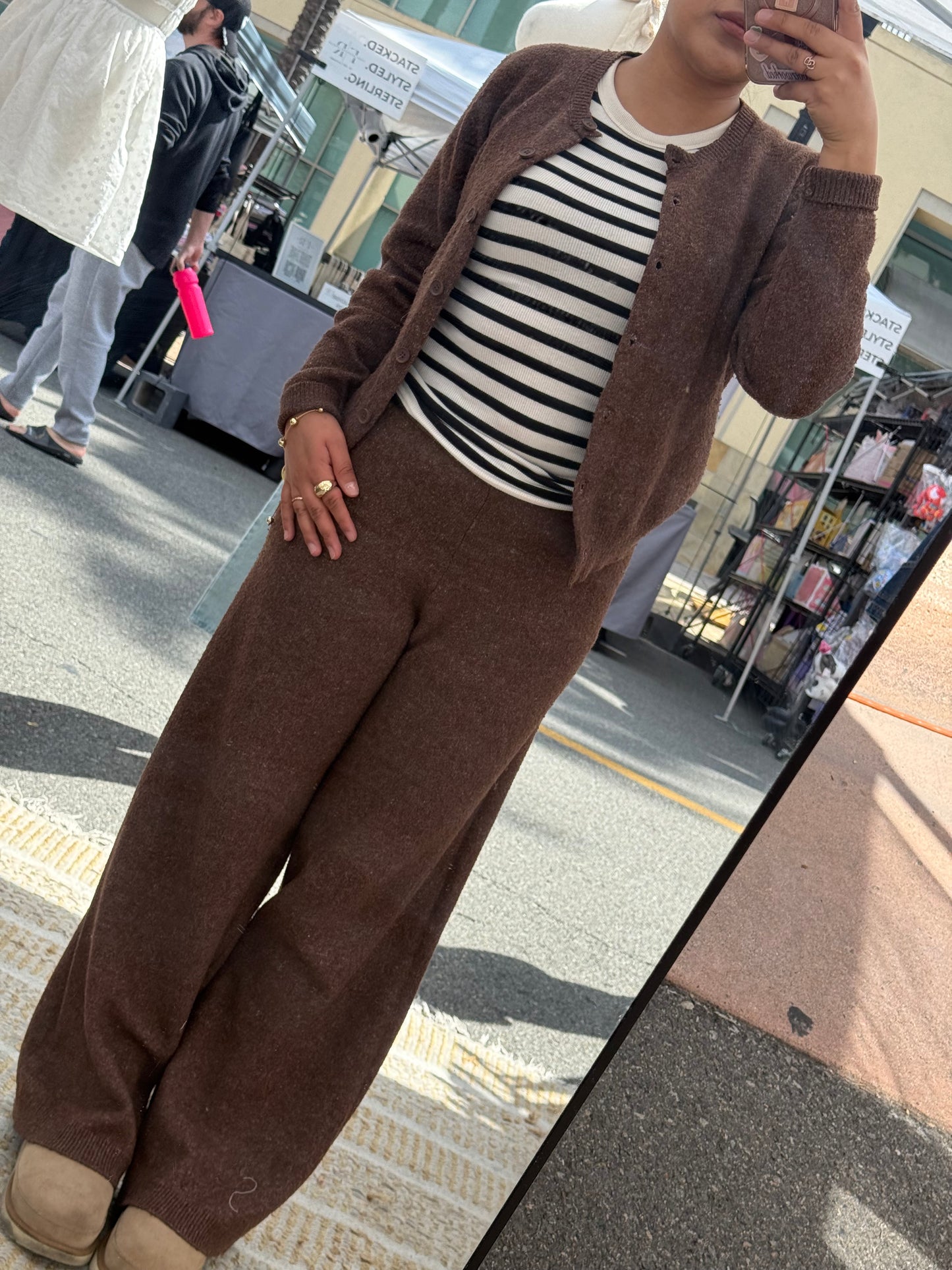 Solene brown cardigan