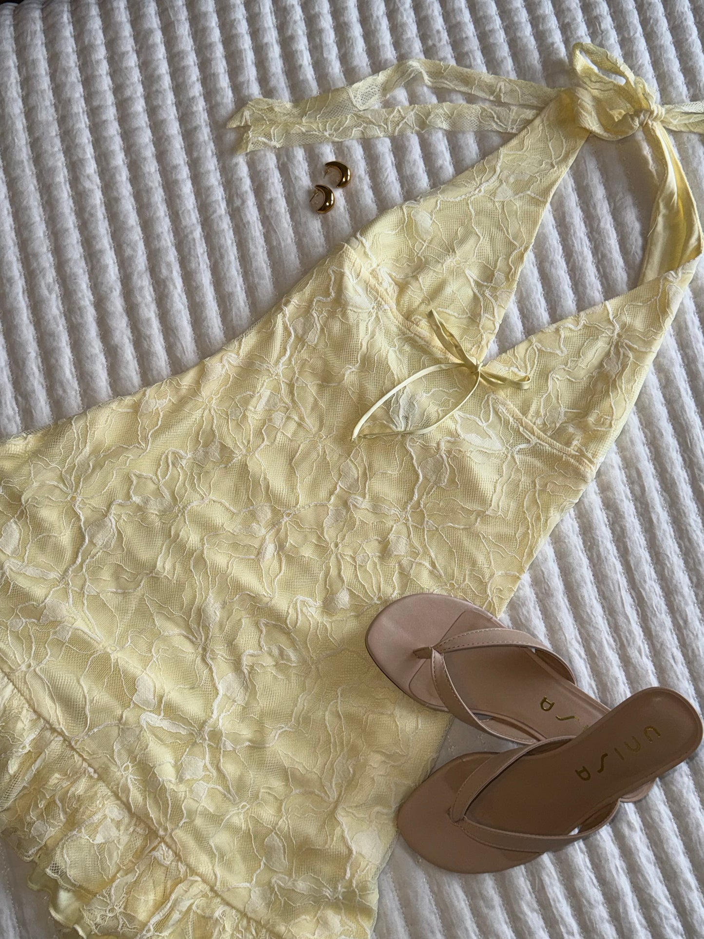 Soft lace dress