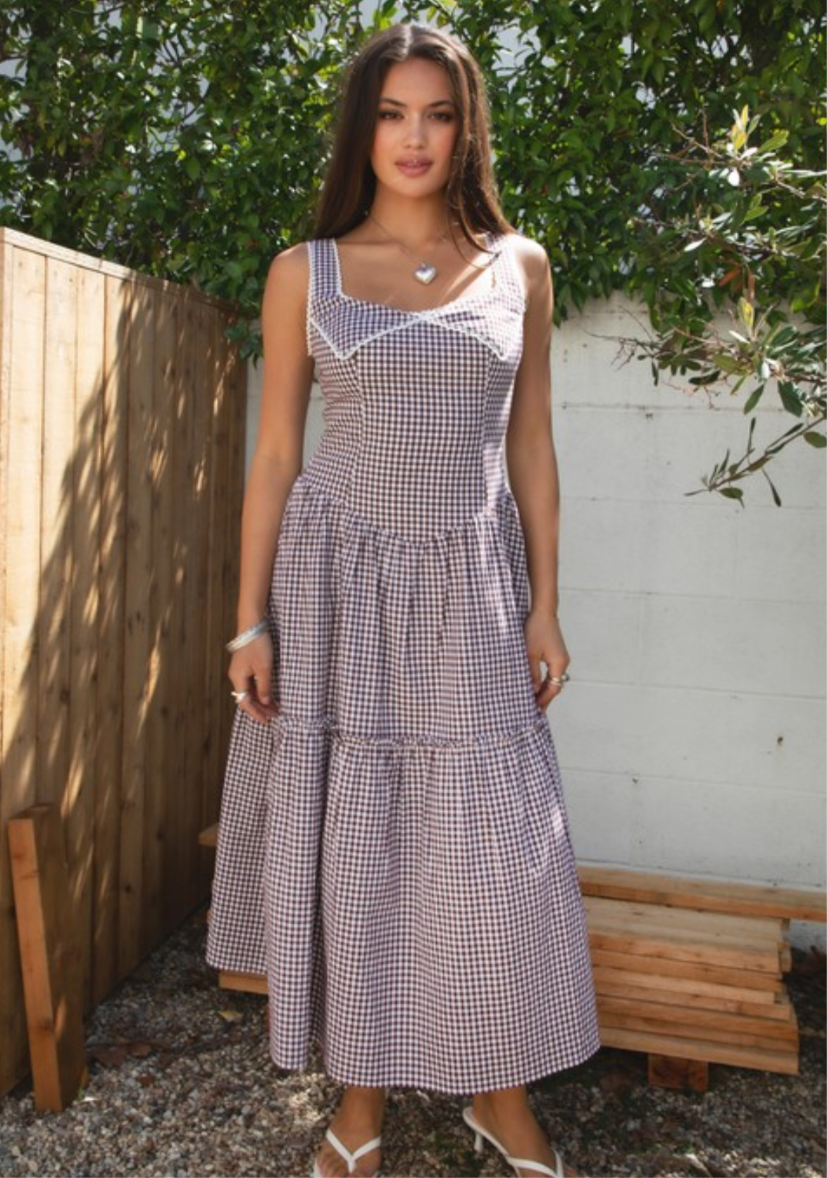 Luna gingham
