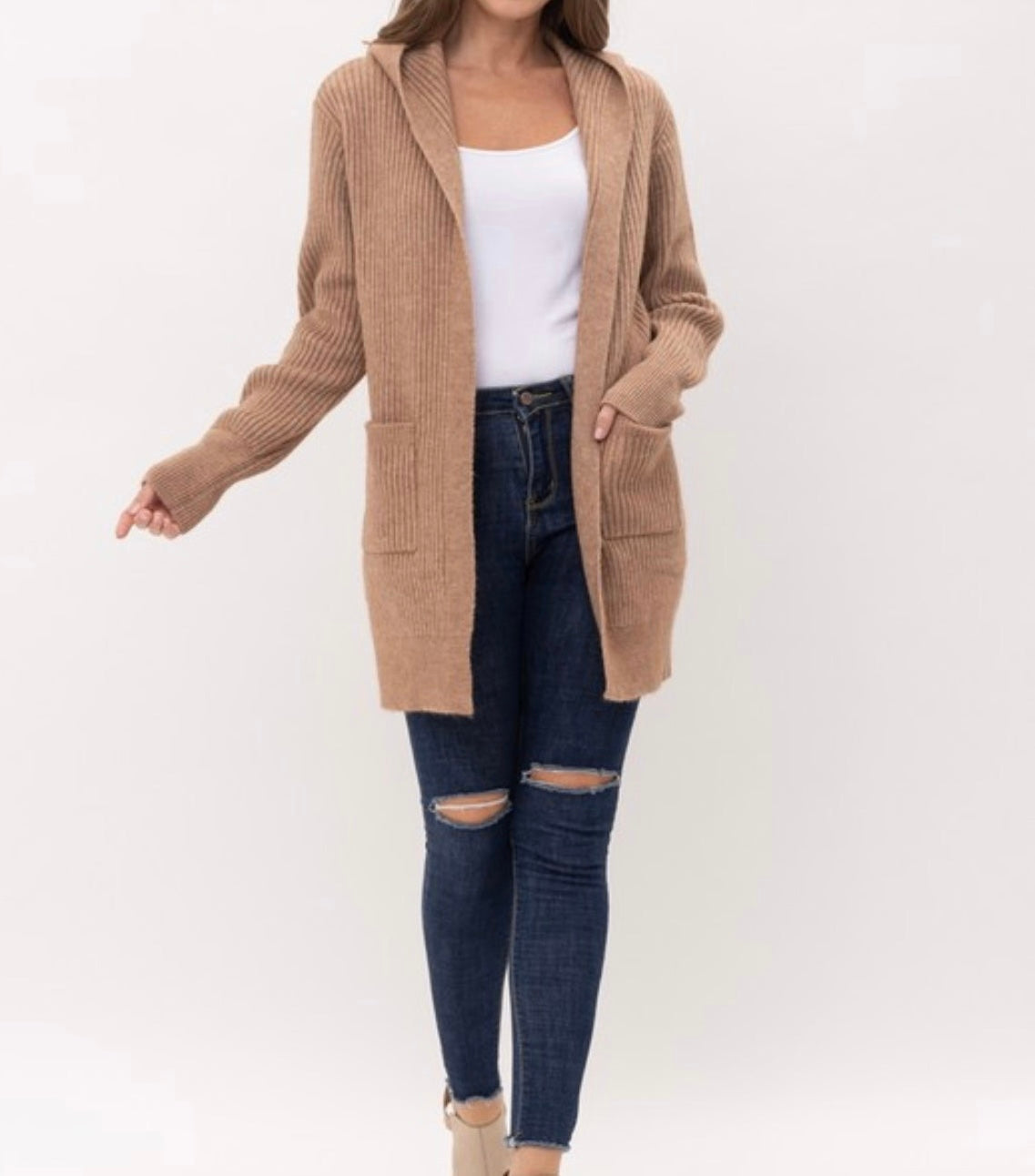 Coffee run cardigan