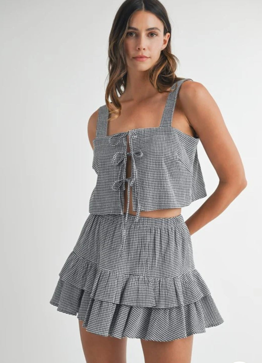 gingham set