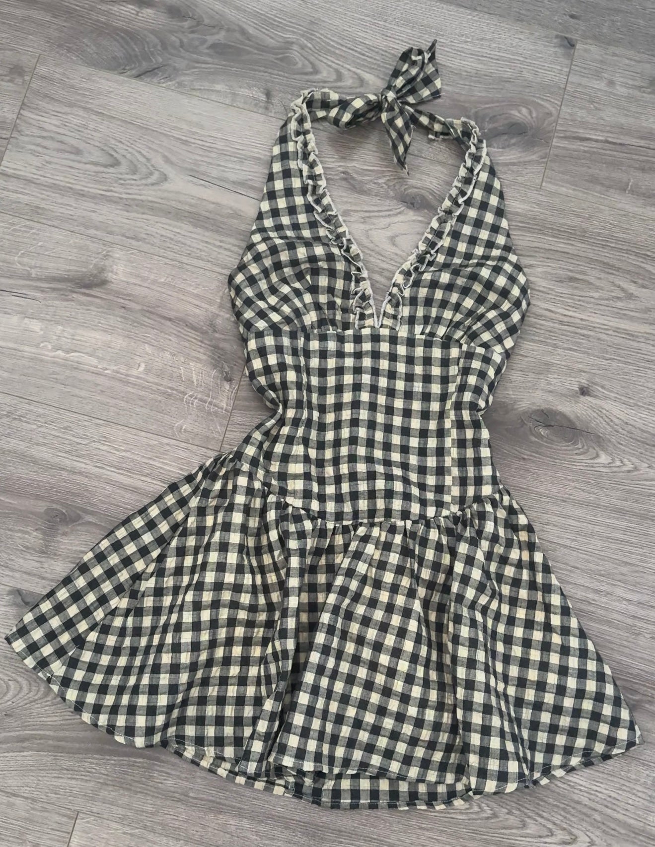 Golden hour gingham